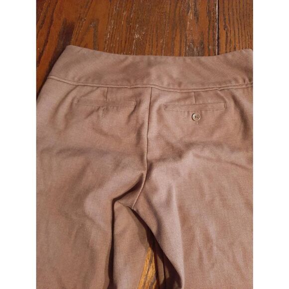 Size 4 Elle Brown Dress Casual Pants Slacks Trousers - Picture 7 of 7